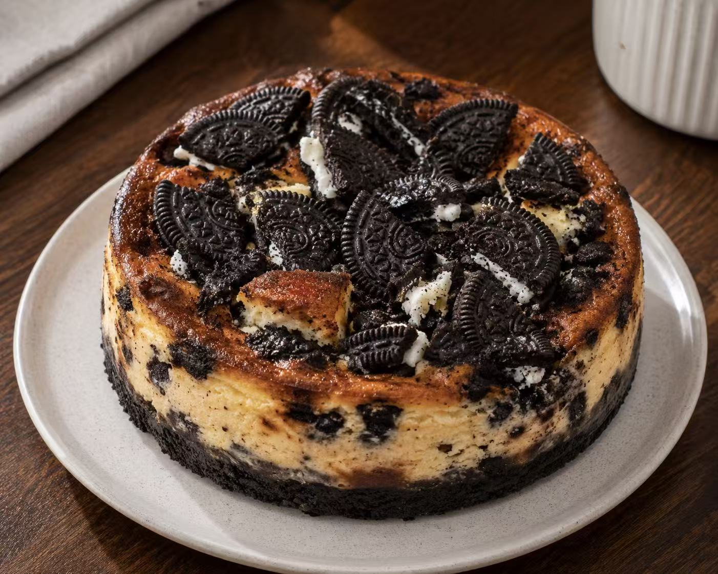 Basque Cheesecake - Oreo