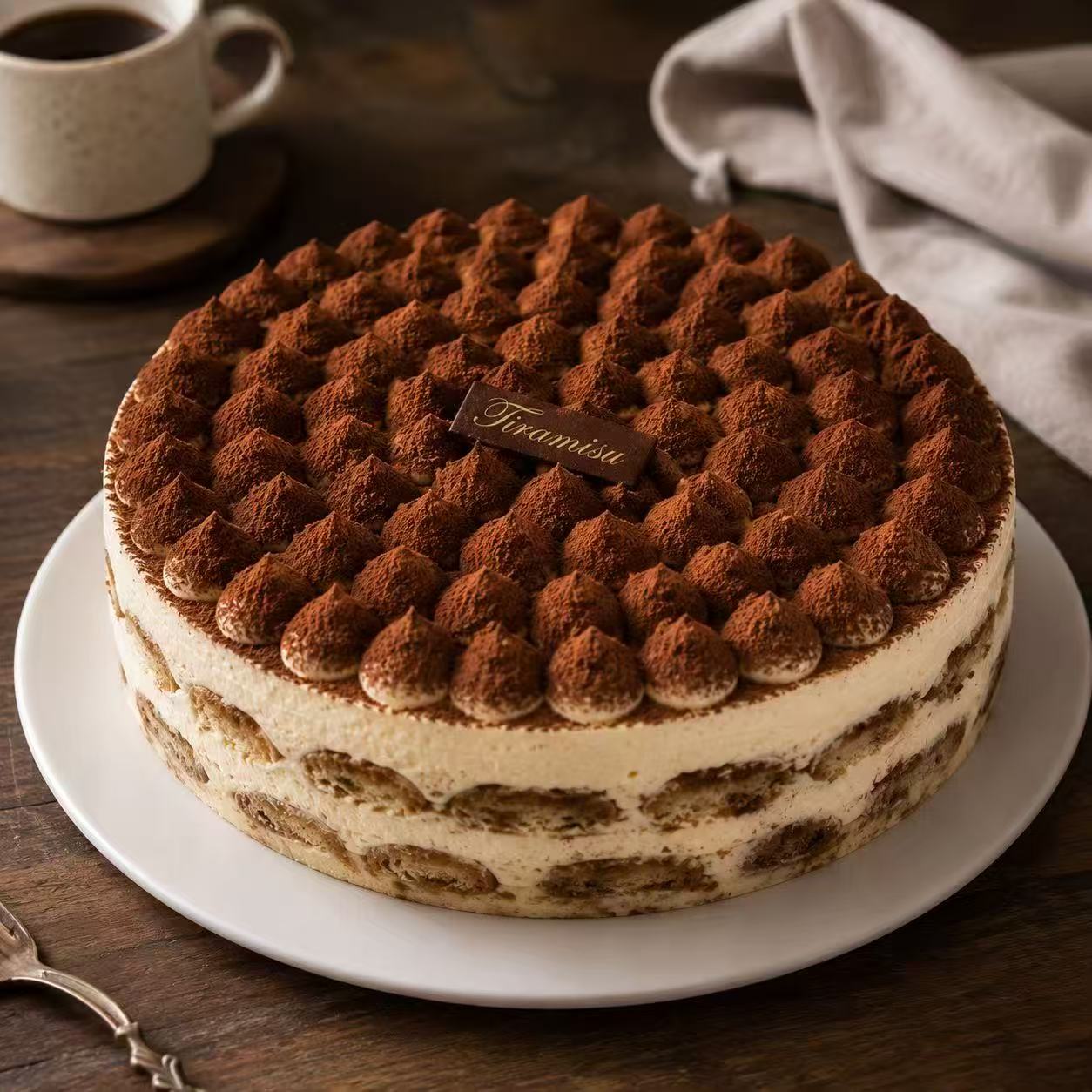 Classic Coffee Tiramisu Cake